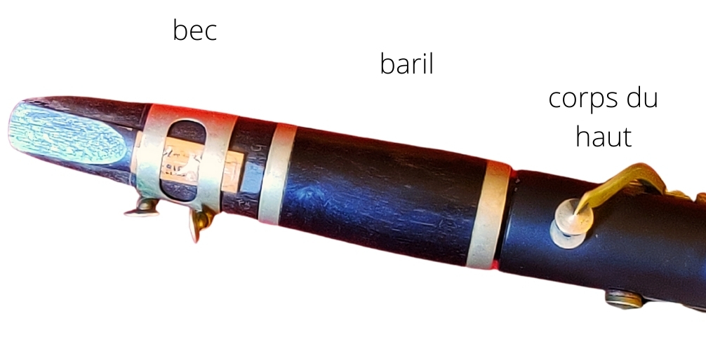 Baril pour clarinette Bb